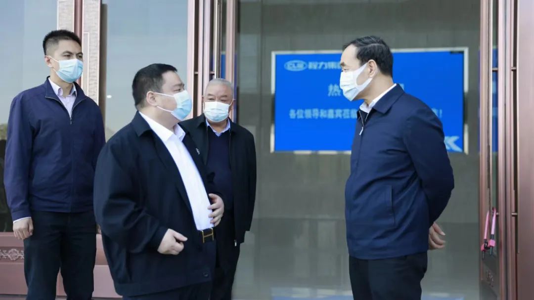 氫燃料電池整車及新能源中卡、重卡生產線將落戶隨州程力汽車集團----湖北省副省長趙海山一行領導視察程力汽車集團指導工作