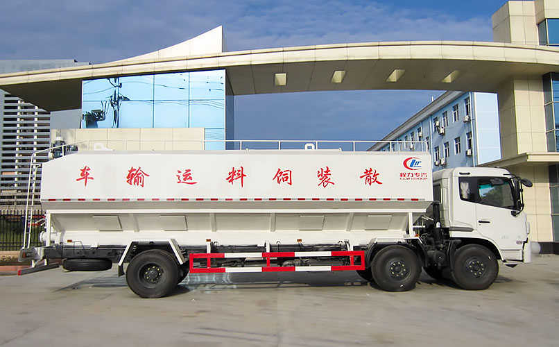 東風天錦小三軸30立方飼料車